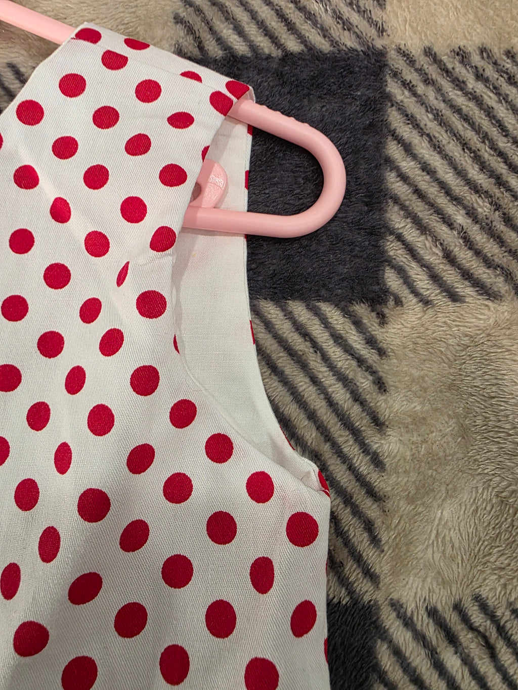 Girls Dress with Bow and V-Back